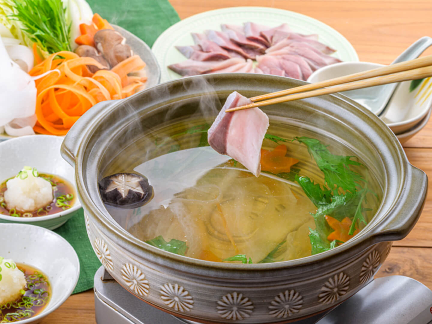 ひらひら大根のブリしゃぶ レシピ画像
