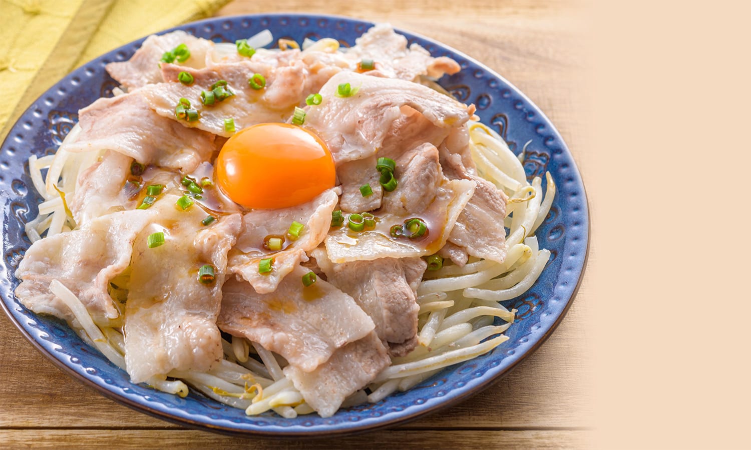 レンジで！豚バラもやしのぽん酢かけ