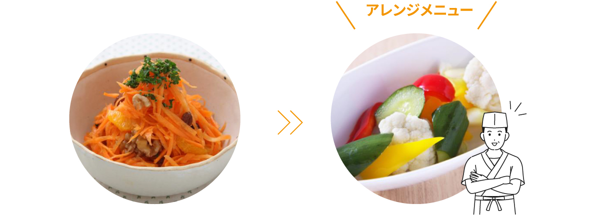 ピクルスメニュー色々