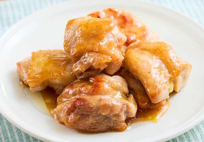 「かけるカンタン酢」でてりうまチキン