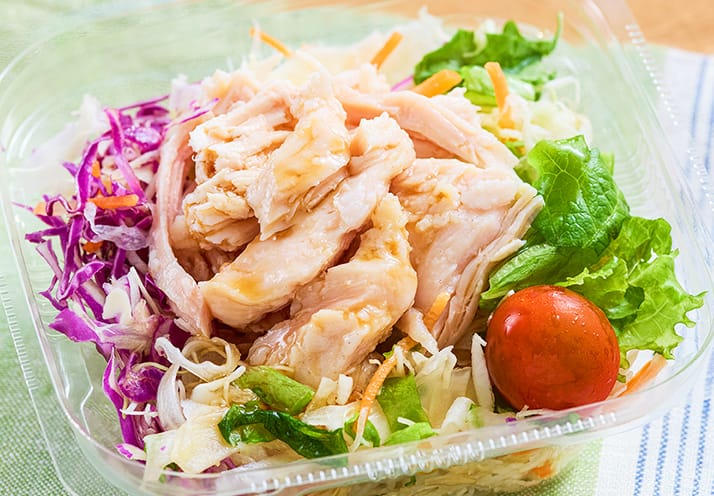 ちょいかけ！さっぱりチキンサラダ