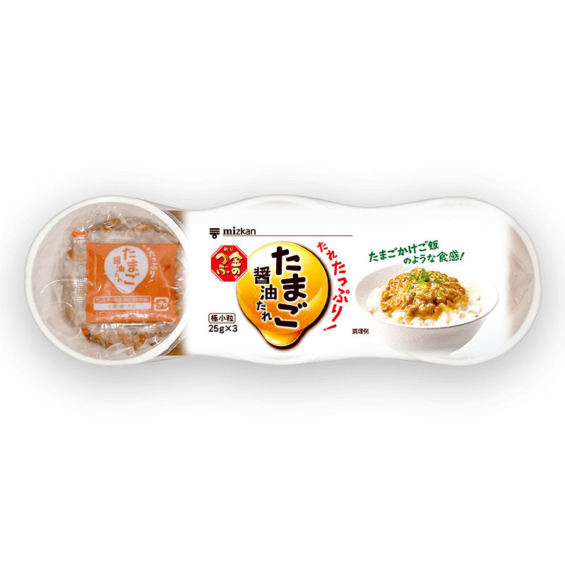 金のつぶ たれたっぷり！たまご醤油たれカップ3 商品イメージ