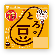 金のつぶ パキッ!とたれ「とろっ豆」｜ミツカン 納豆のブランドサイト