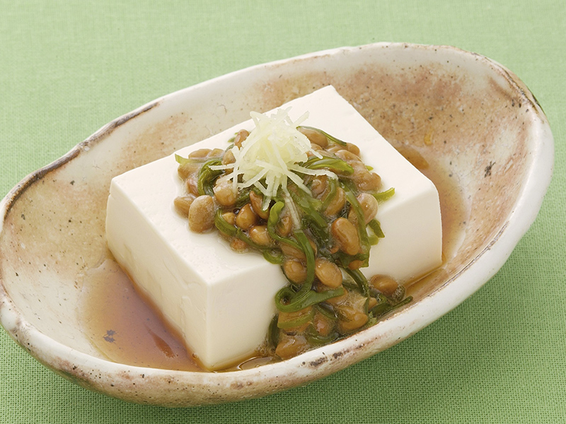 めかぶ納豆豆腐