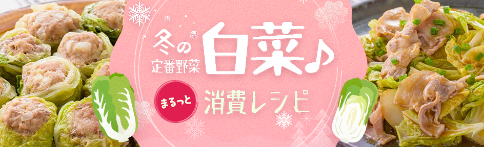 【白菜 厳選★13レシピ】食感も楽しめる♪白菜使い切りレシピ