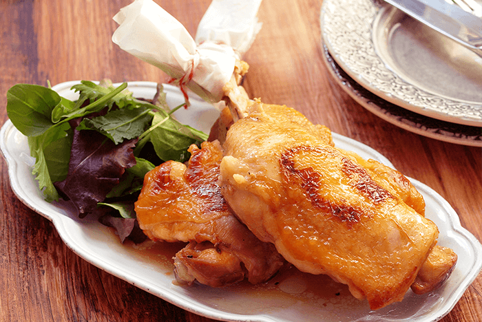 骨付き肉のさっぱり煮　レシピ画像