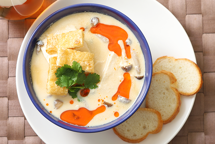 シェントウジャン風豆乳スープ　レシピ画像