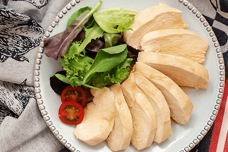 レンジで作る鶏チャーシュー　レシピ画像