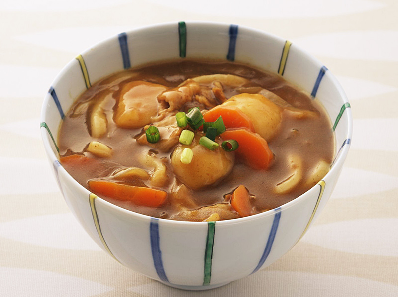 つゆで作る本格カレーうどん