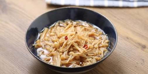 レンジで簡単！なめたけ