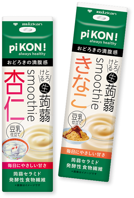 pi KON! とろける生蒟蒻smoothie 杏仁・きなこ
