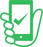 スマートフォンで応募を完了するイメージ画像