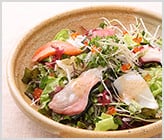 海鮮サラダ　「ごまぽん」ドレッシング