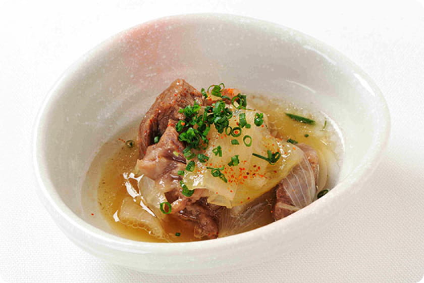牛すじ塩煮込み