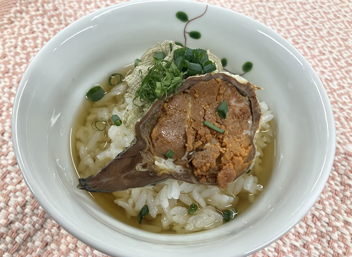 鮒ずしのお茶漬け