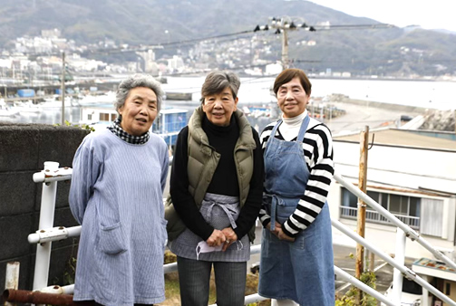 下多賀地区の梅原久美加さん