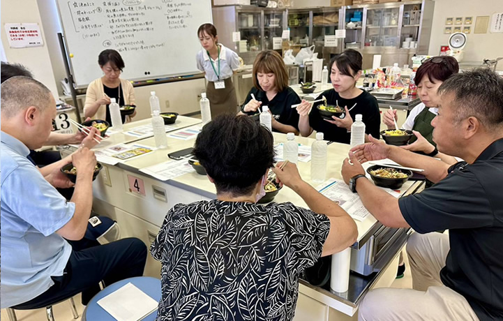 試食会の様子