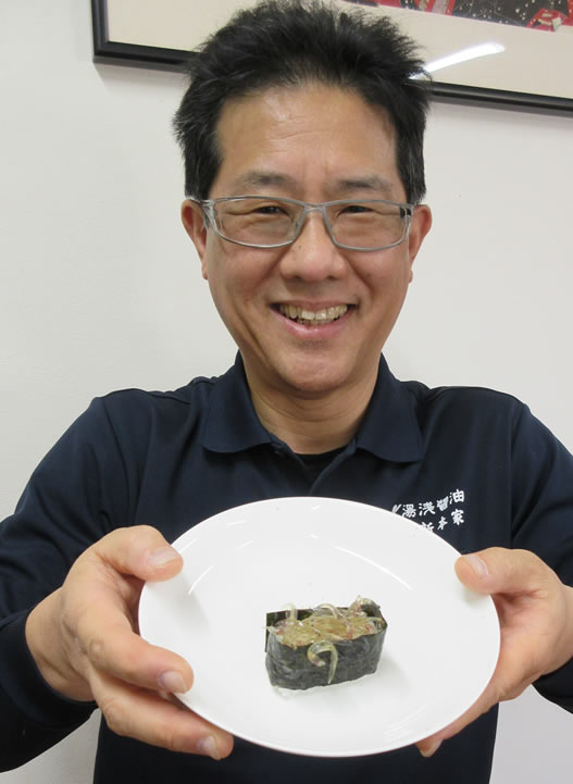 湯浅醤油の新古敏朗社長