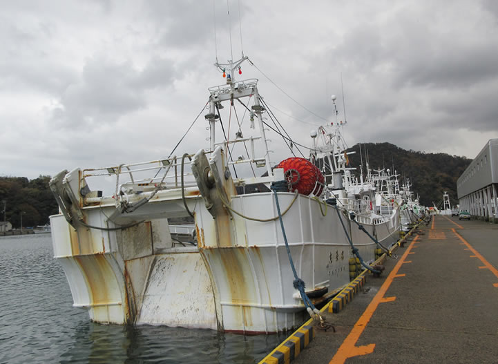 紅ズワイガニ 専用漁船