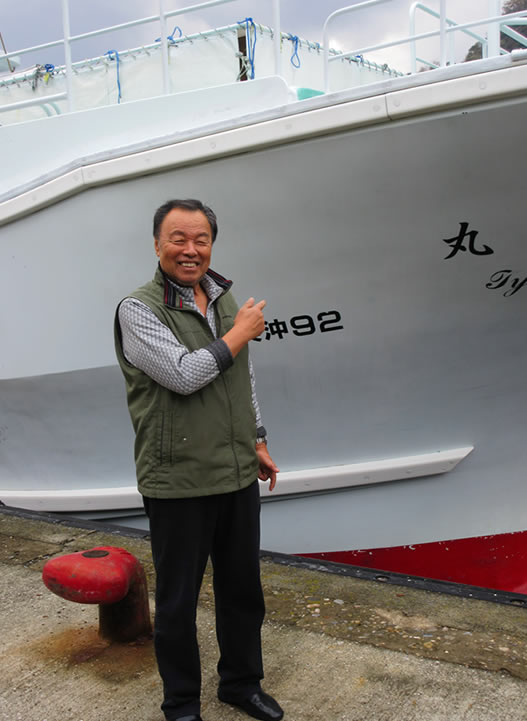 浜坂漁業協同組合 川越一男組合長