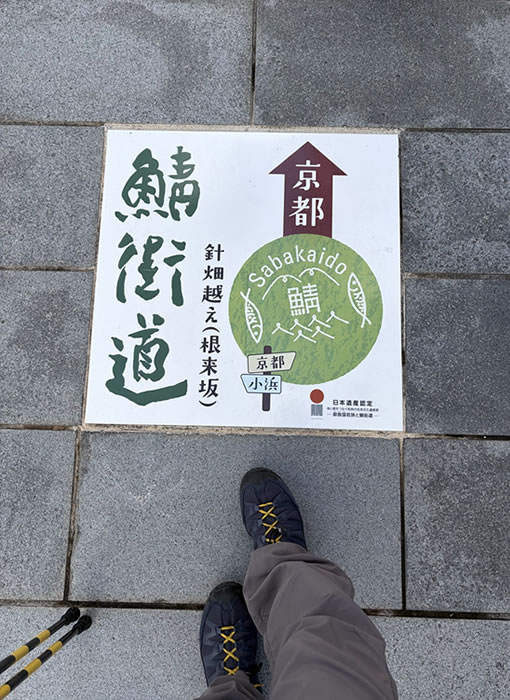 針畑越えルート