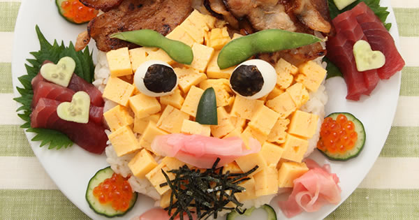 父の日のすしレシピ お寿司カレンダー おすしの作り方 すしラボ Sushi Laboratory ミツカン