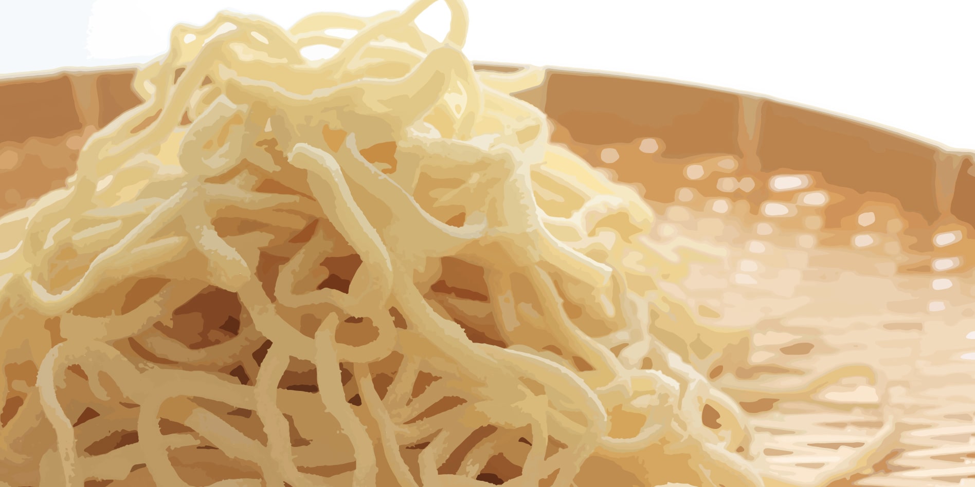 例えば麺を食べる際にこんな経験ありませんか？