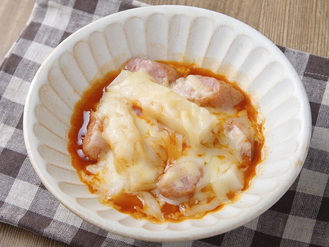 レンジで簡単！チーズトッポギ風