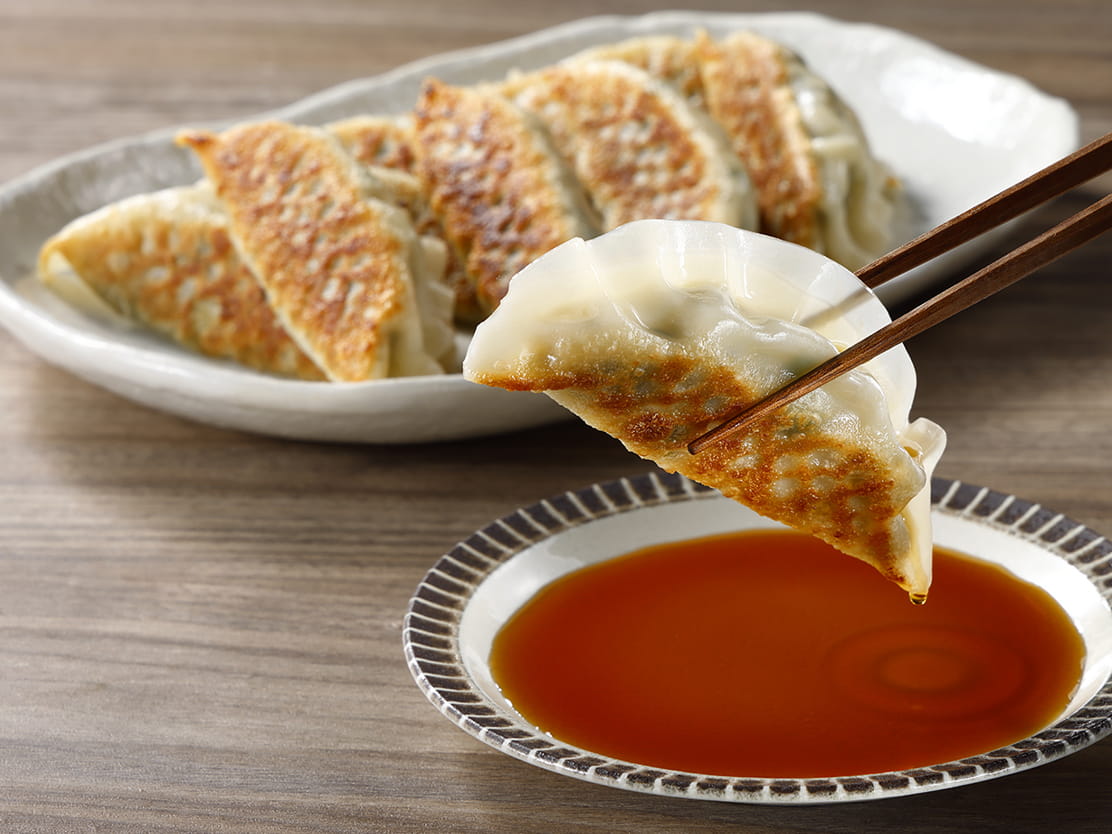 チャムソースでマンドゥ風