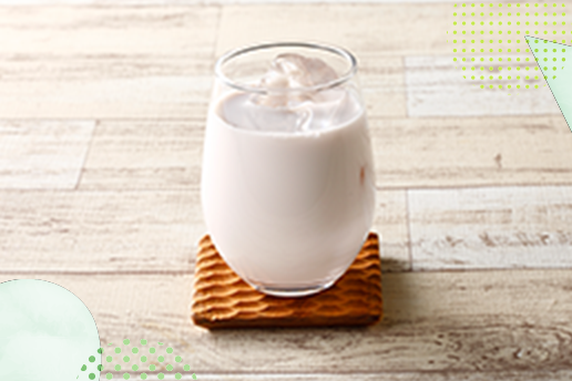 「フルーティス™あまおう」のいちごミルク