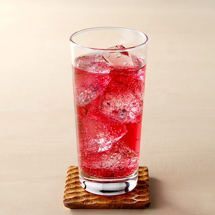 おいしいビネガーケア セラミド&ざくろ ソーダ割り